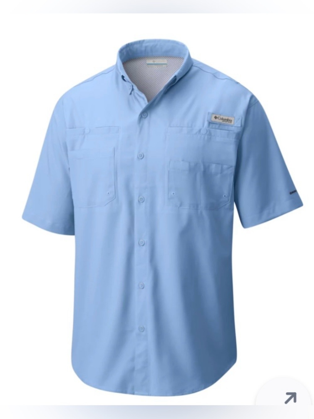 Men's PFG Tamiami Short Sleeve Shirt -in color Sail